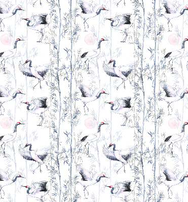 Store enrouleur Hérons et arbres