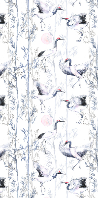 Store enrouleur Hérons et arbres