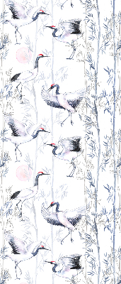 Store enrouleur Hérons et arbres