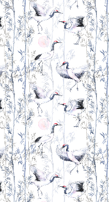 Store enrouleur Hérons et arbres