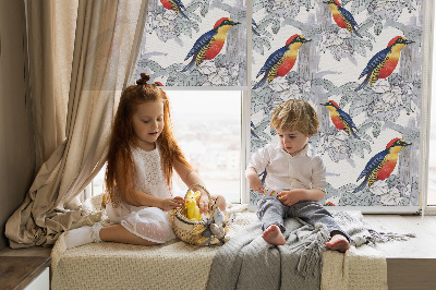 Store intérieur Oiseau coloré