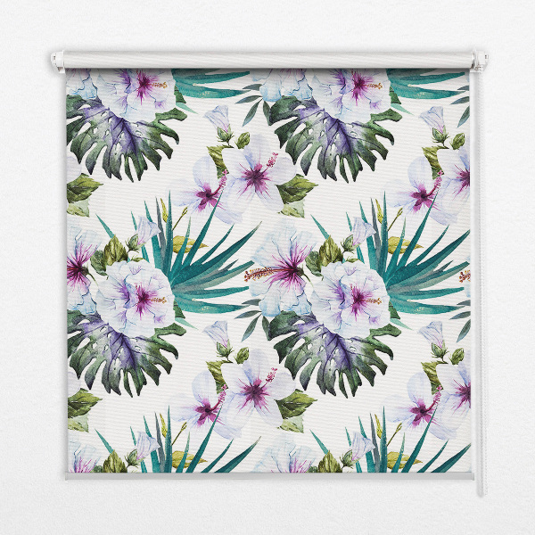 Store enrouleur Fleurs