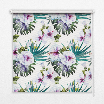 Store enrouleur Fleurs