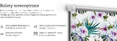 Store enrouleur Fleurs