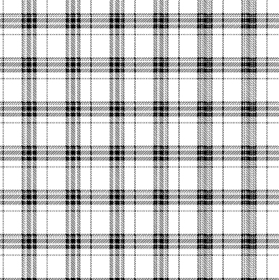 Store intérieur Tartan gris