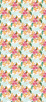 Store intérieur Oiseaux parmi les branches d'un arbre