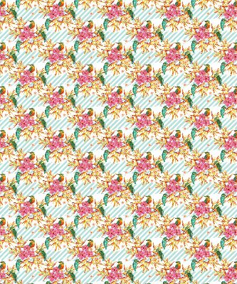 Store intérieur Oiseaux parmi les branches d'un arbre