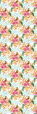 Store intérieur Oiseaux parmi les branches d'un arbre