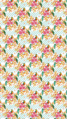 Store intérieur Oiseaux parmi les branches d'un arbre