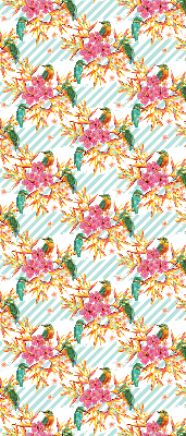 Store intérieur Oiseaux parmi les branches d'un arbre