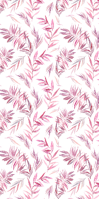 Store enrouleur Feuilles roses