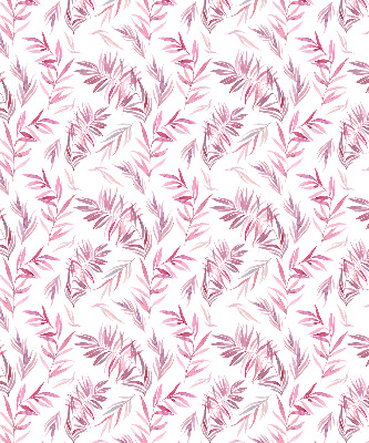 Store enrouleur Feuilles roses