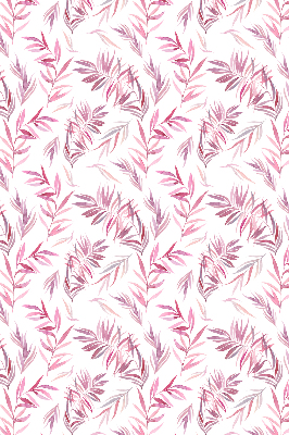 Store enrouleur Feuilles roses