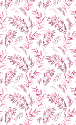 Store enrouleur Feuilles roses