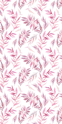 Store enrouleur Feuilles roses