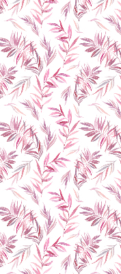 Store enrouleur Feuilles roses