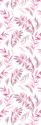 Store enrouleur Feuilles roses