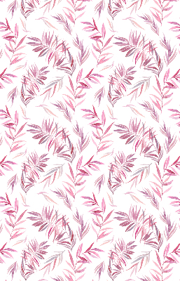 Store enrouleur Feuilles roses