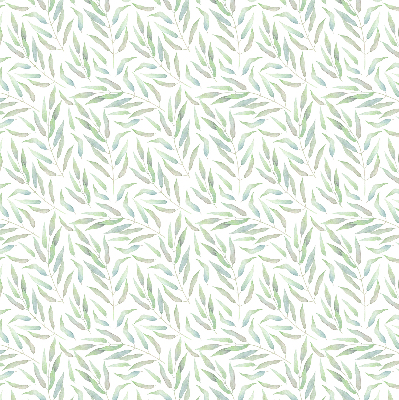 Store enrouleur Feuilles vertes