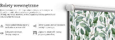 Store intérieur Feuilles sur les brindilles