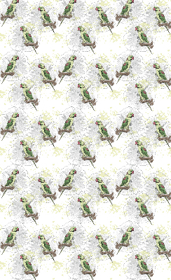 Store enrouleur Perroquets sur une branche