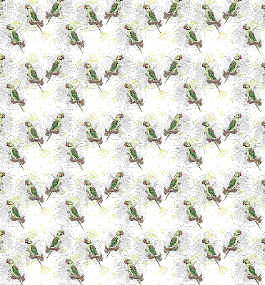 Store enrouleur Perroquets sur une branche