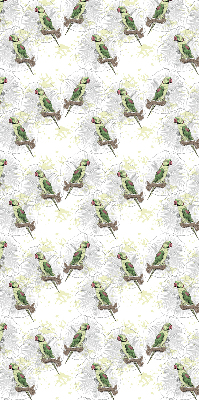 Store enrouleur Perroquets sur une branche