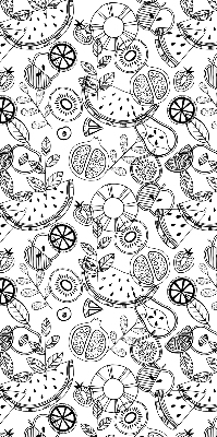 Store enrouleur Fruits dessinés