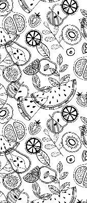 Store enrouleur Fruits dessinés