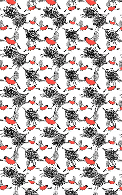 Store enrouleur Oiseaux bouvreuils