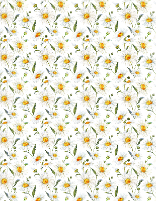 Store enrouleur Marguerites