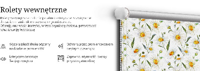 Store enrouleur Marguerites