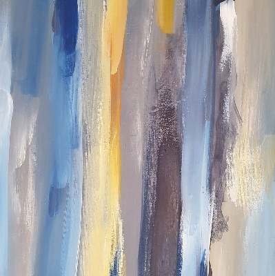 Store enrouleur Tableau peint