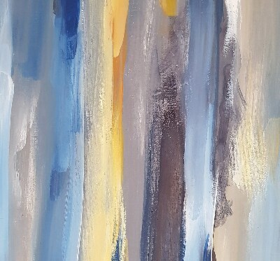 Store enrouleur Tableau peint