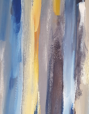 Store enrouleur Tableau peint