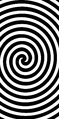 Store enrouleur Cercle hypnotisant