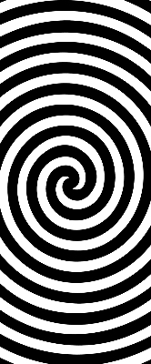 Store enrouleur Cercle hypnotisant