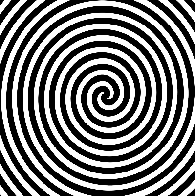 Store enrouleur Cercle hypnotisant