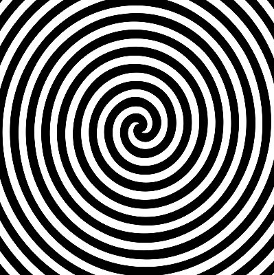 Store enrouleur Cercle hypnotisant