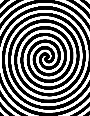 Store enrouleur Cercle hypnotisant