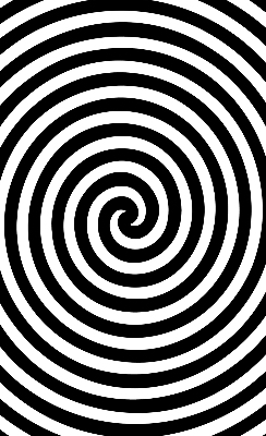 Store enrouleur Cercle hypnotisant