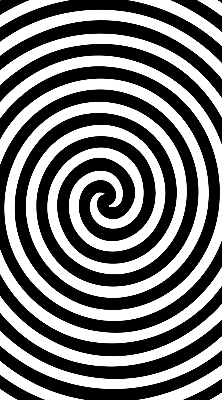 Store enrouleur Cercle hypnotisant