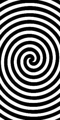 Store enrouleur Cercle hypnotisant