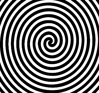 Store enrouleur Cercle hypnotisant