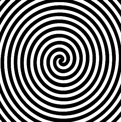 Store enrouleur Cercle hypnotisant