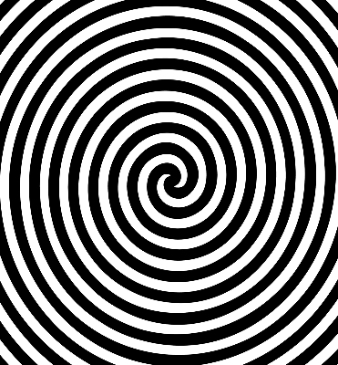 Store enrouleur Cercle hypnotisant