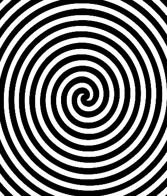 Store enrouleur Cercle hypnotisant