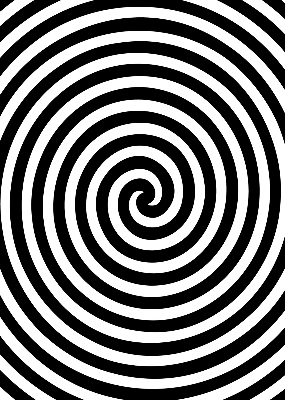 Store enrouleur Cercle hypnotisant