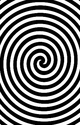 Store enrouleur Cercle hypnotisant