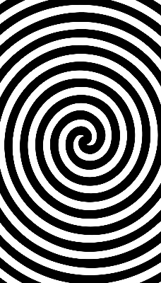 Store enrouleur Cercle hypnotisant